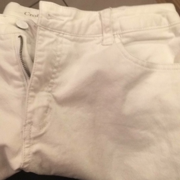 Croft and barrow white capri’s stretch size 10. - Picture 5 of 5
